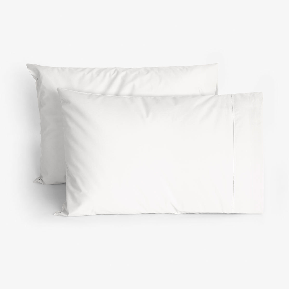 Set fete de perna ALB PERCALE 50/70 cm