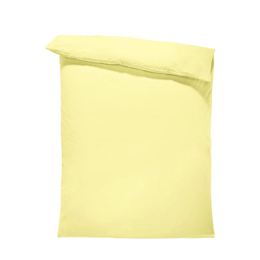 Duvet cover LIGHT YELLOW 150/215 cm 100% cotton ranforce