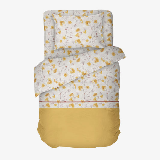 Lenjerie de pat SUNNY 100% bumbac ranforce 3 piese