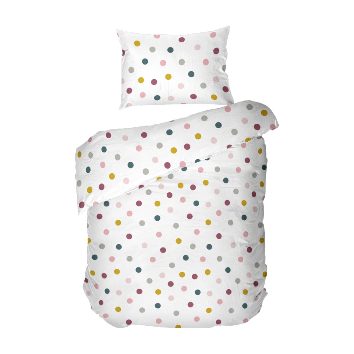 Lenjerie de pat pentru copii JOY fara cearsaf de pat 100% bumbac ranforce 2 piese