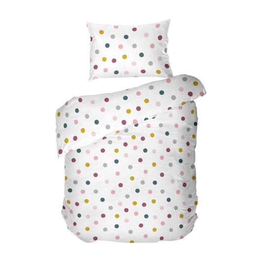 Lenjerie de pat pentru copii JOY fara cearsaf de pat 100% bumbac ranforce 2 piese