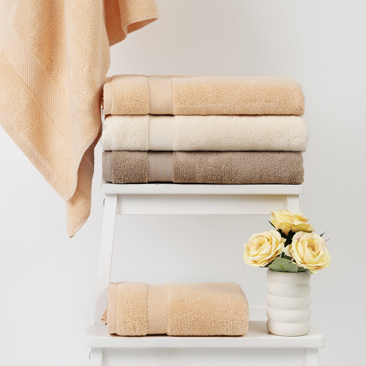 Prosop SOFIA TAUPE 50/90 cm micro bumbac
