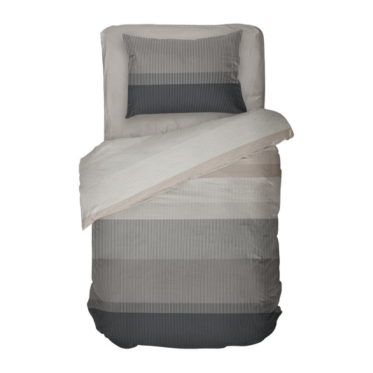 Lenjeria de pat NEPTUN MARO 100% bumbac ranforce 3 piese