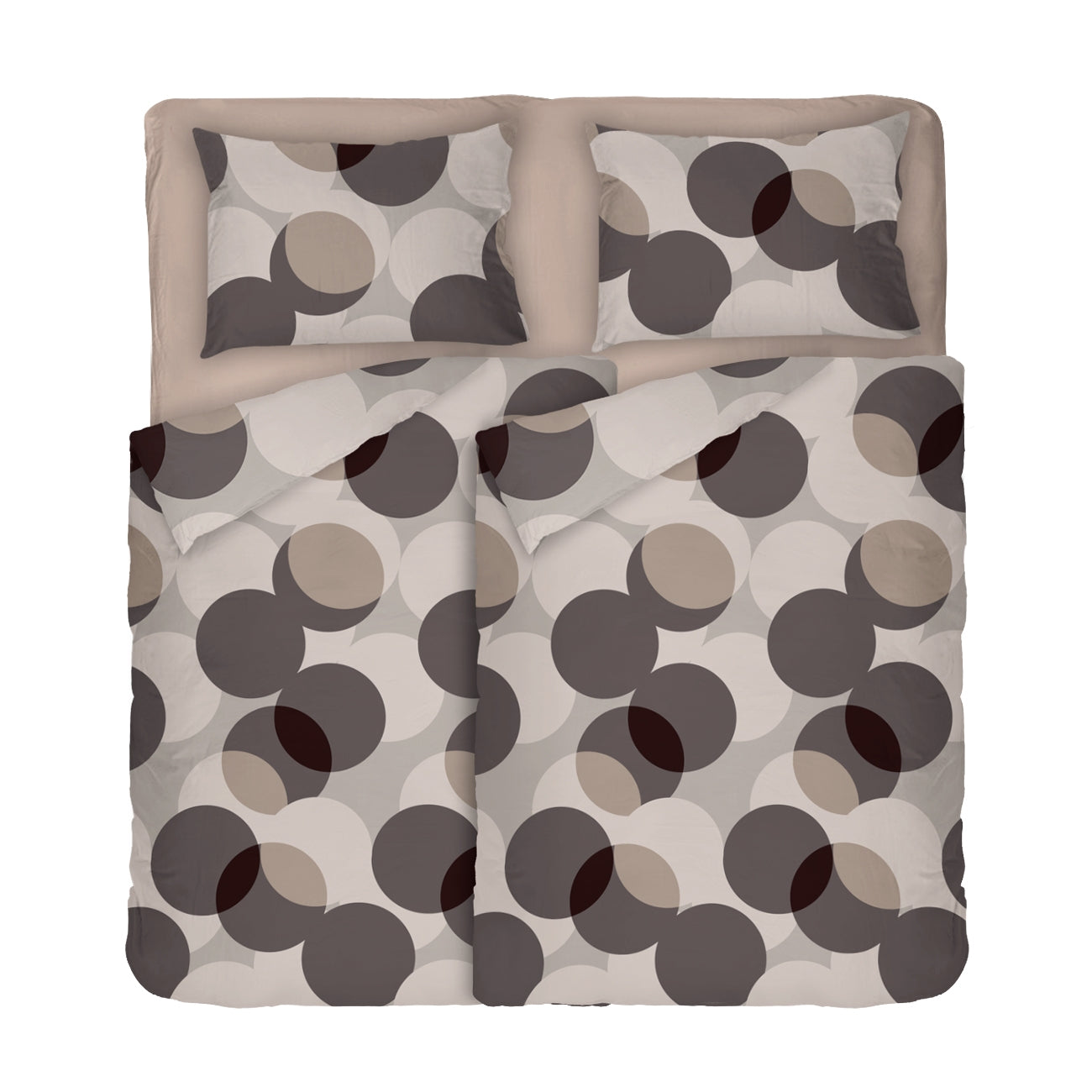 Lenjerie de pat MIC MAC 100% bumbac ranforce 5 piese