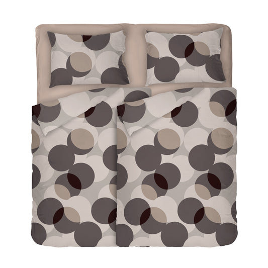 Lenjerie de pat MIC MAC 100% bumbac ranforce 5 piese