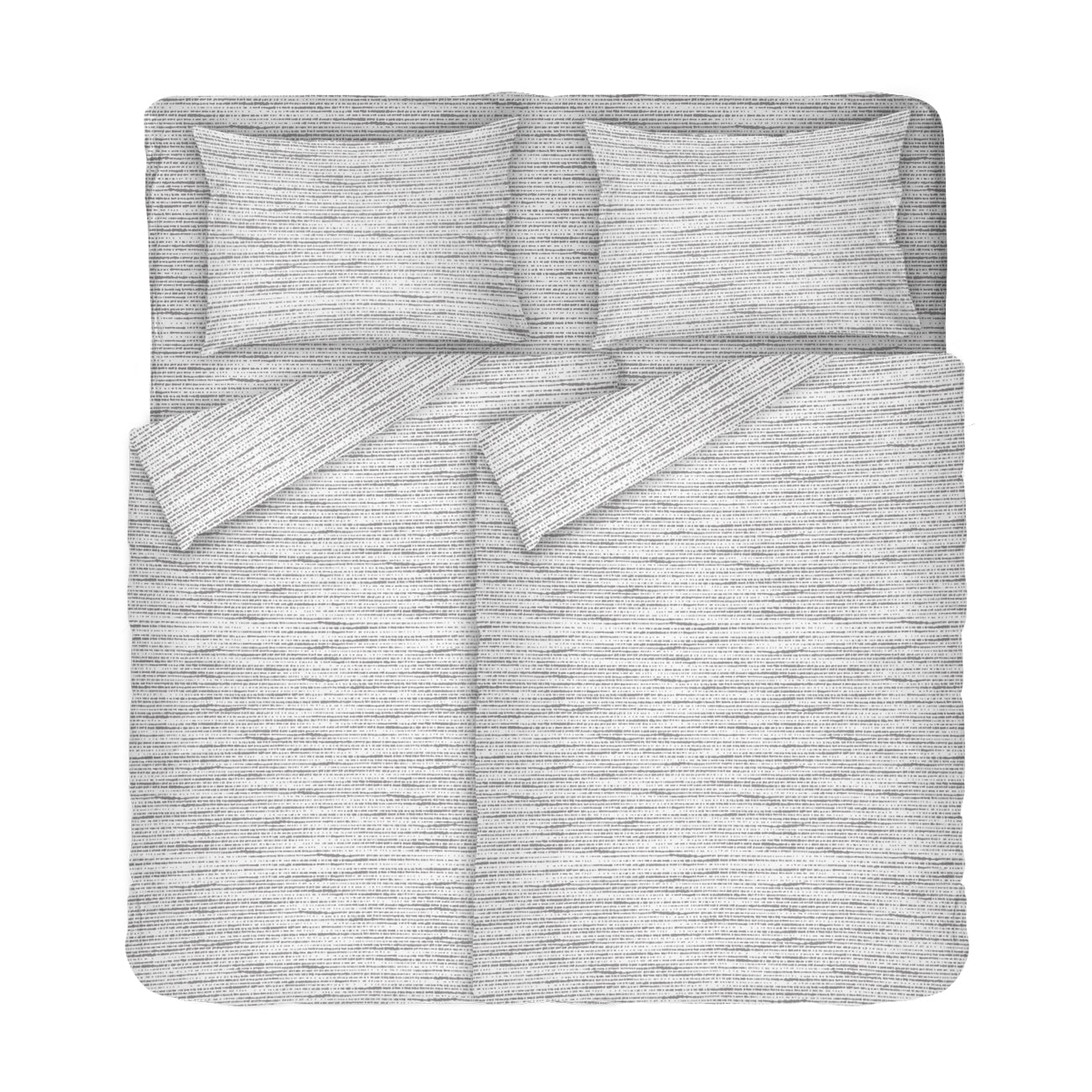 Lenjeria de pat MIST 2 100% bumbac ranforce 5 piese