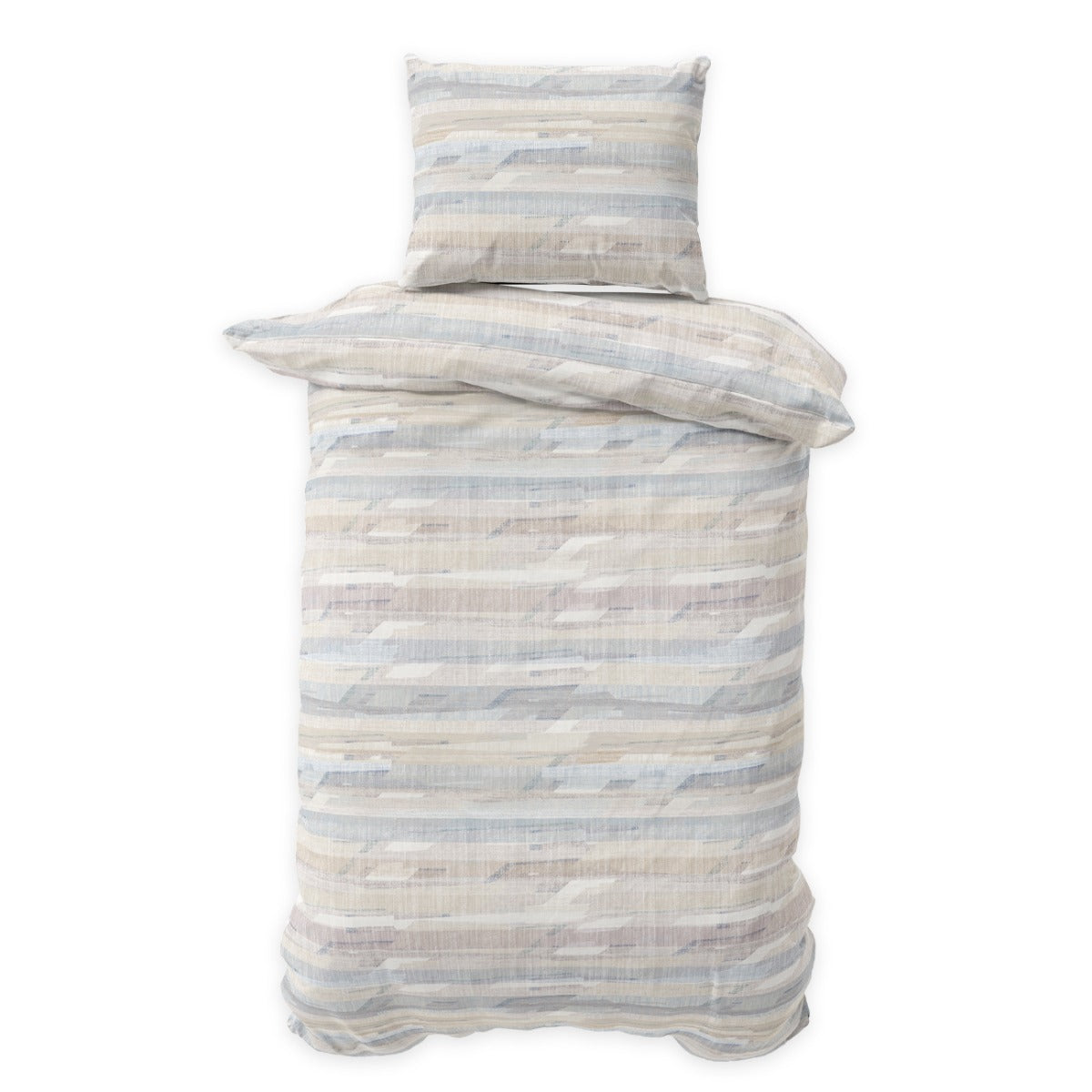 Lenjerie de pat fara cearsaf de pat TEMPERA 100% bumbac ranforce 2 piese
